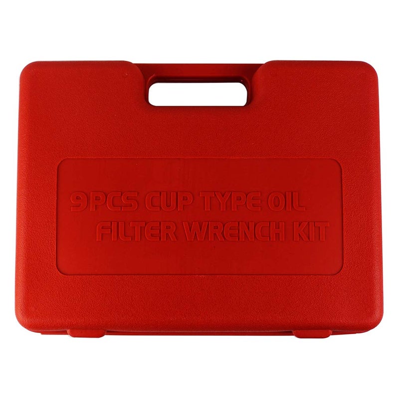 Ibetter طقم أدوات مفتاح غطاء فلتر الزيت 9 قطع يشمل مجموعة sockets 27mm، 32mm، 36mm، 74mm، 75.6mm، 76mm، 86mm، 93mm لسيارات BMW وMercedes وBenz وVW وAudi وVolkswagen وMazda وPorsche والمزيد من حاويات فلتر الزيت الكارتر. - Image 4